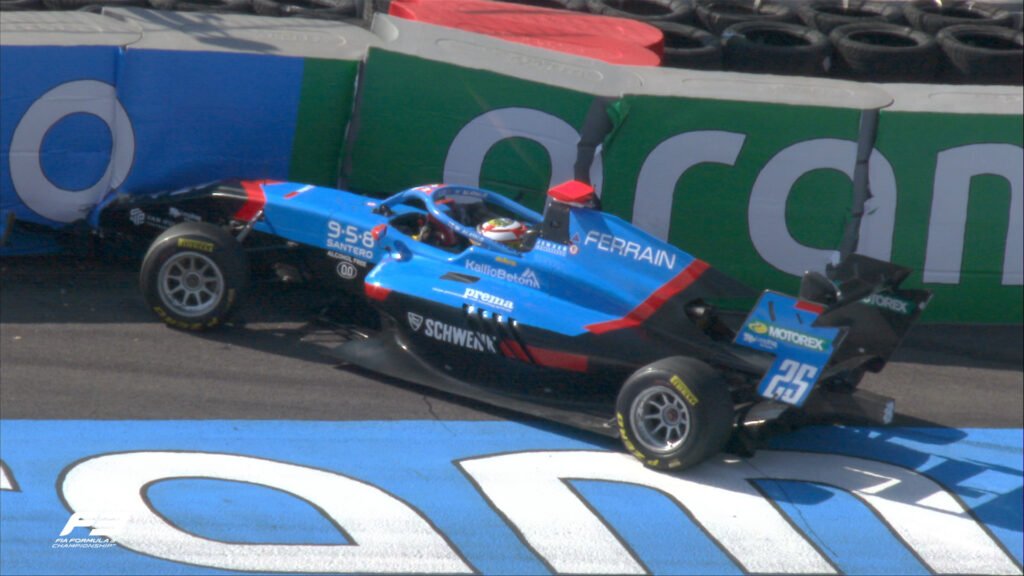 Franco Colapinto clasificó quinto en el Gran Premio de Fórmula 3 