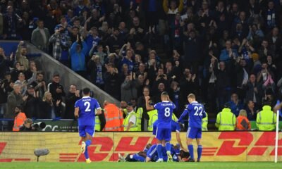 Leicester City logró su primera victoria en el campeonato