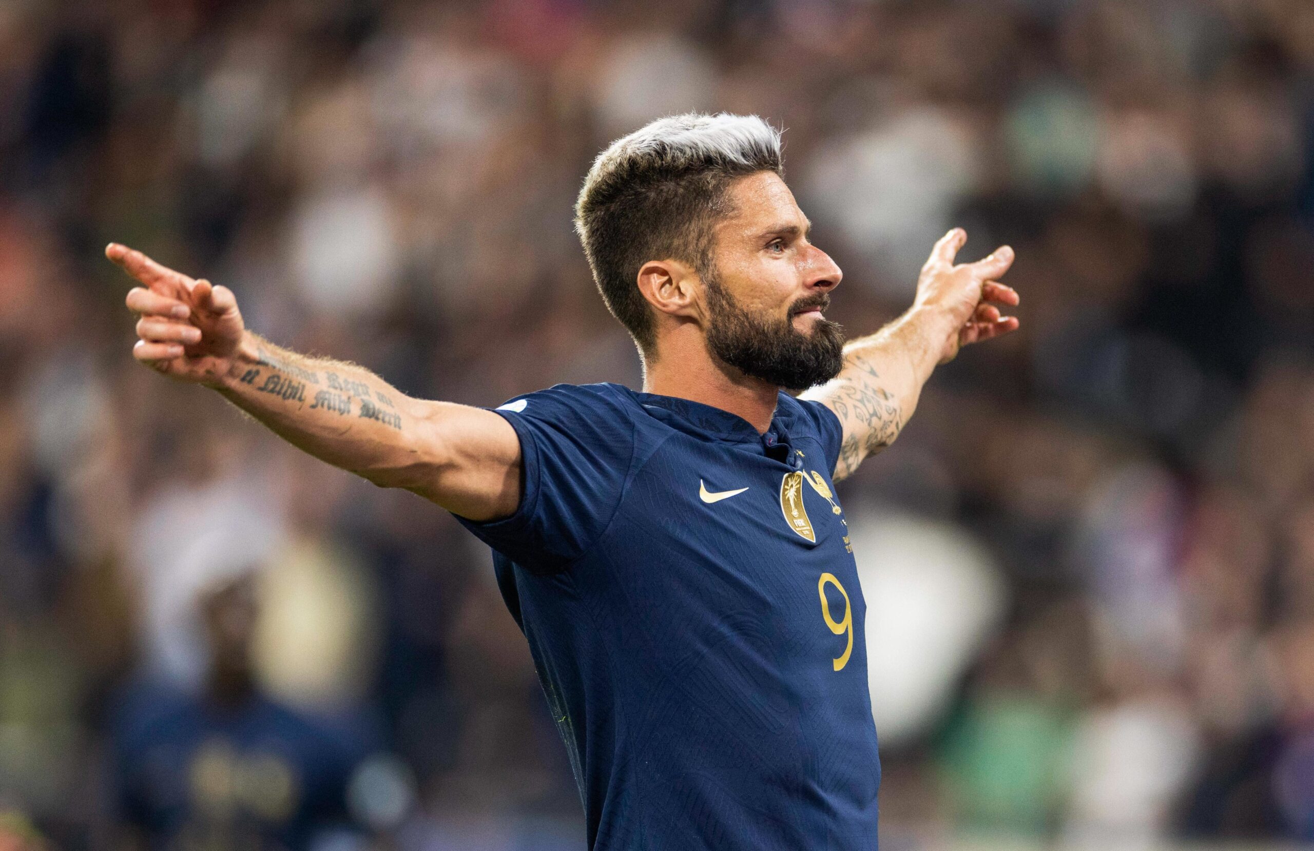 El delantero del seleccionado de Francia Olivier Giroud estimó que "para llegar a la lista" de los convocados por el seleccionador Didier Deschamps debió "ser decisivo e importante" en Milan, de Italia, el club que lo tiene contratado, y que "es una bendición jugar una tercera Copa del Mundo".