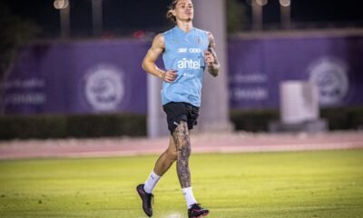 El delantero uruguayo Darwin Núñez aseguró hoy que el objetivo del equipo "celeste" pasará por "ganar el Mundial de Qatar"