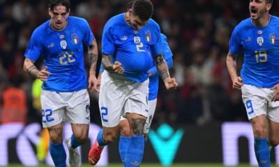 Italia venció a Albania como visitante en amistoso entre no clasificados al Mundial