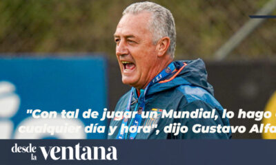 Gustavo Alfaro, seleccionador de Ecuador, bromeó ayer al decir que jugaría a "cualquier hora y día" con tal de estar en un Mundial, a días de su debut en Qatar contra el anfitrión, por el grupo A.