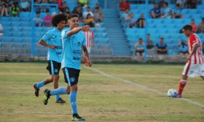 Gutierrez Sport golpeó desde el comienzo del partido, gracias al gol de Enzo Tejada