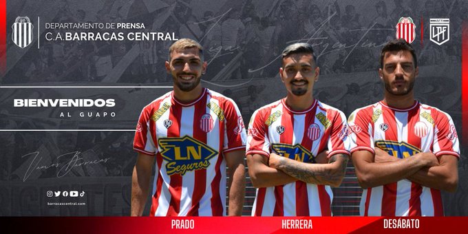 El marcador de punta derecho Mauro Peinipil será jugador de Barracas Central, con miras al próximo torneo de la Liga Profesional de fútbol