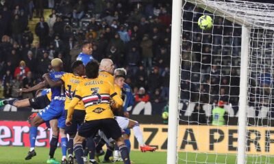 Empoli superó por 1 a 0 a Sampdoria, que tuvo al defensor argentino Bruno Amione, en polémico final y se colocó en la duodécima colocación