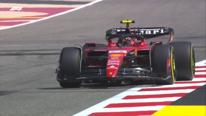 Carlos Sainz Jr., a bordo de Ferrari, firmó hoy el mejor tiempo en la segunda jornada de ensayos previos al inicio oficial en Bahrein