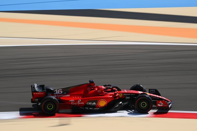 El piloto monegasco Charles Leclerc, a bordo de una Ferrari, resultó el más rápido hoy en la tercera y última jornada de test oficial de la Fórmula 1, que iniciará su calendario en el Circuito Internacional de Bahréin el domingo 5 de marzo.