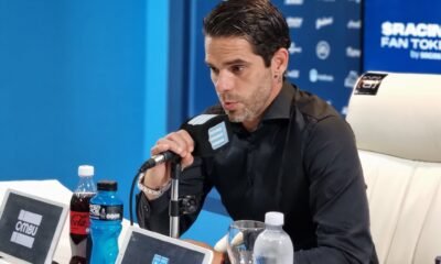 El entrenador de Racing, Fernando Gago, destacó la "firmeza" de su equipo luego de la victoria de esta noche por 2-1 ante Lanús por la quinta jornada de la Liga Profesional de Fútbol.