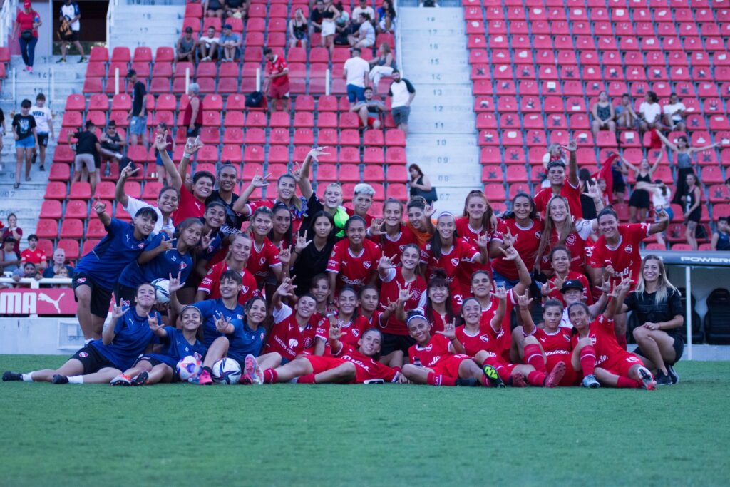 Independiente le ganó a River Plate sobre la hora, por 1 a 0, y festejó por primera vez en el Campeonato Femenino de fútbol