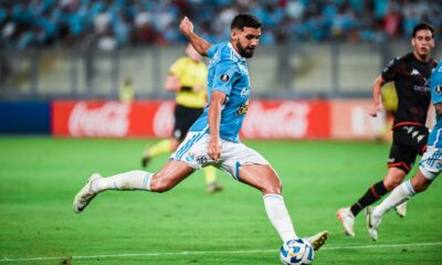 Sporting Cristal venció por 1-0 a Huracán en el estadio Nacional de Lima y sacó el último boleto para la ronda de grupos de la Libertadores.