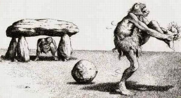 Desde La Ventana quiere recorrer la historia del fútbol, desde sus orígenes más remotos, hoy en las cavernas, hasta nuestros tiempos
