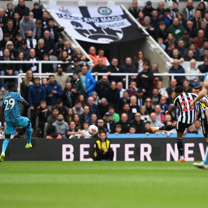 El Newcastle le propinó hoy una dura goleada de local al Tottenham por 6 a 1 en el marco de la 32da fecha de la Premier League 