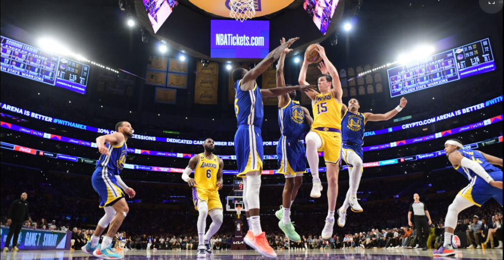 LeBron James y los Lakers acaban con el reinado de los Warriors - @nba