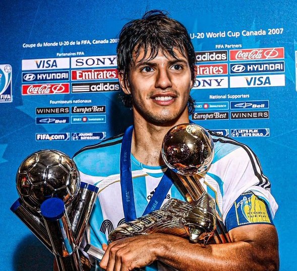Agüero, único argentino bicampeón mundial sub 20