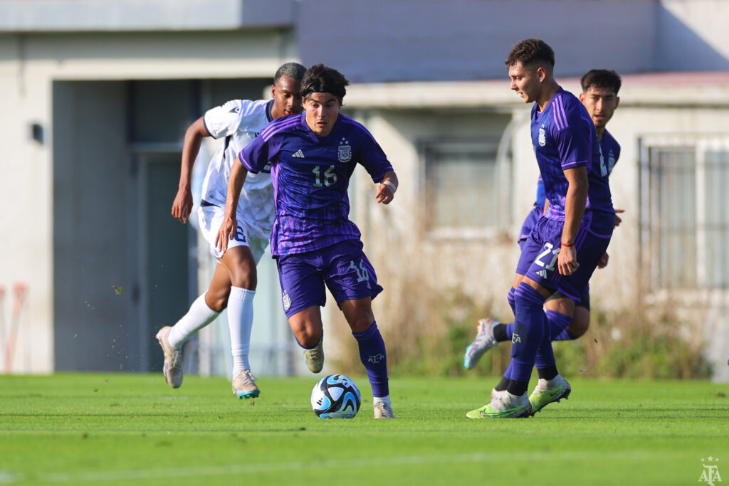 Argentina Sub 20 goleó a República Dominicana en amistoso premundialista