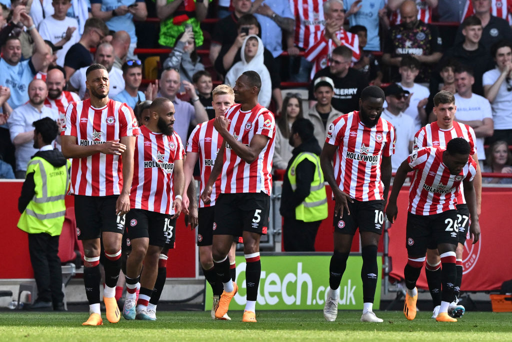 El Manchester City perdió con Brentford en la última fecha - @BrentfordFC