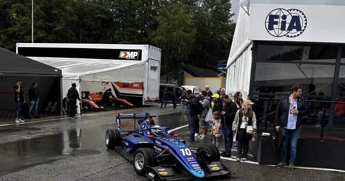 Colapinto consigue cuarto lugar en la clasificación de la Fórmula 3 en Bélgica