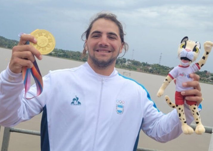 Kai Ditsch obtuvo la segunda medalla de oro para Argentina en Esquí Acuático