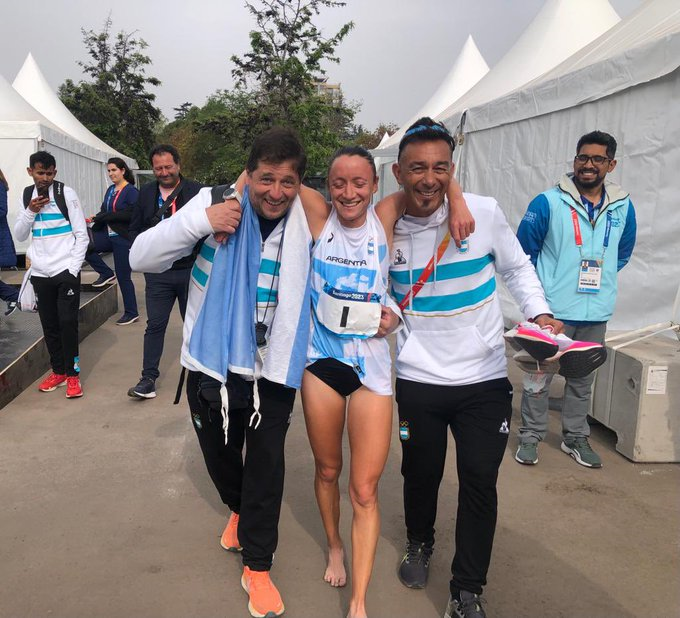 Florencia Borelli suma la medalla de plata en la maratón femenina