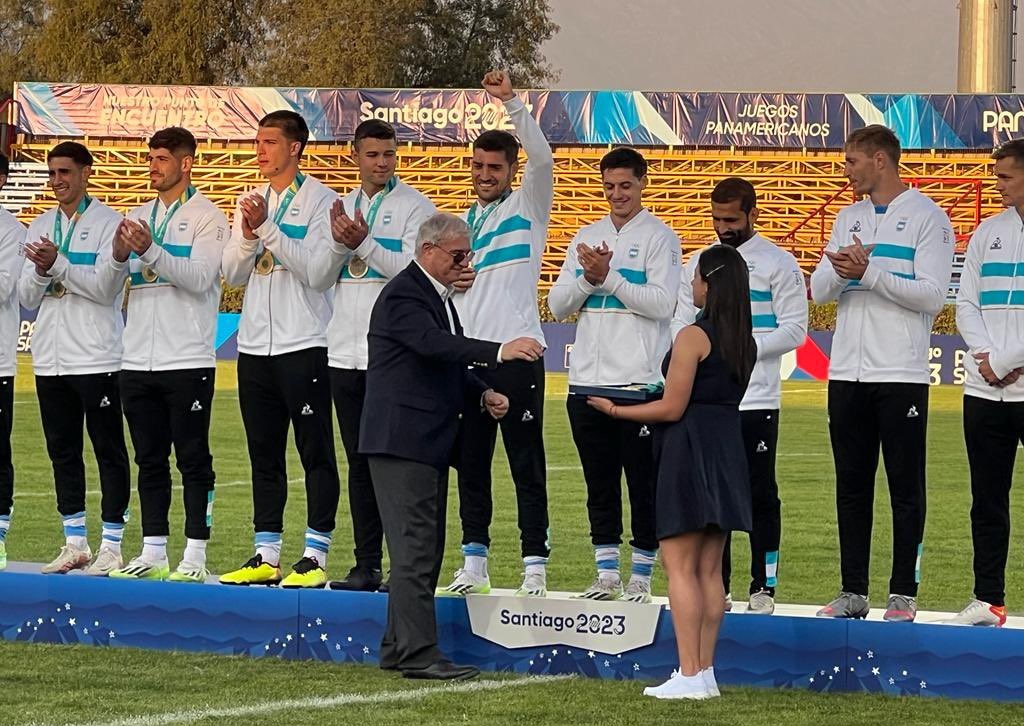 Argentina venció a Chile y ganó el oro en rugby seven de los Panamericanos 2023