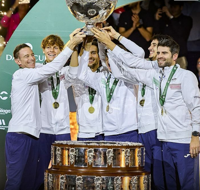 Italia venció a Australia y se consagró campeón de la Copa Davis por segunda vez en su historia