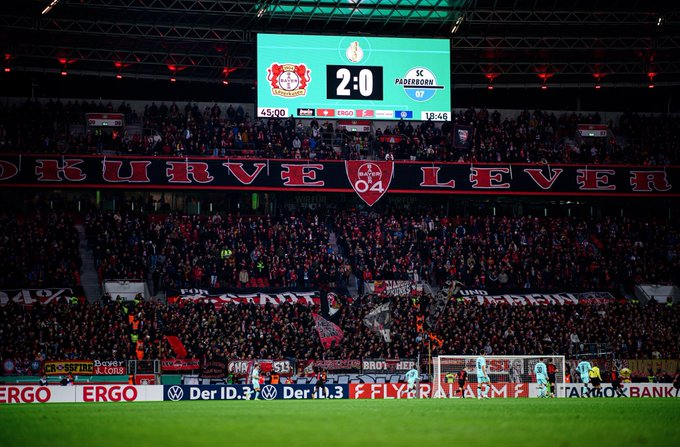 Bayer Leverkusen, con un gol de Exequiel Palacios, venció a Paderborn y avanzó en Copa de Alemania