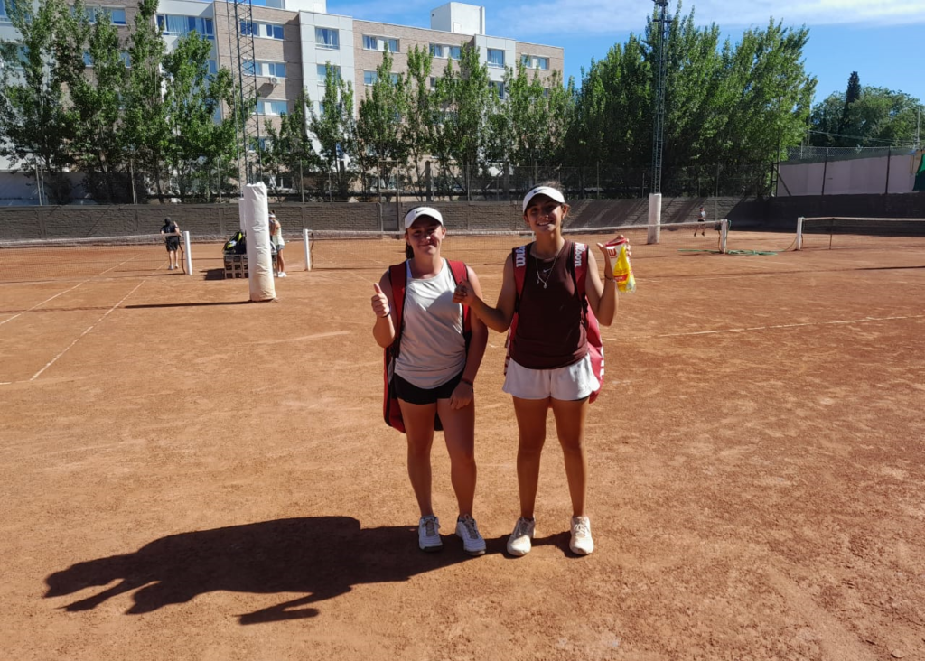 Mercedes Zunino y Serena Minetti acceden a semifinales en el Nacional de Neuquén