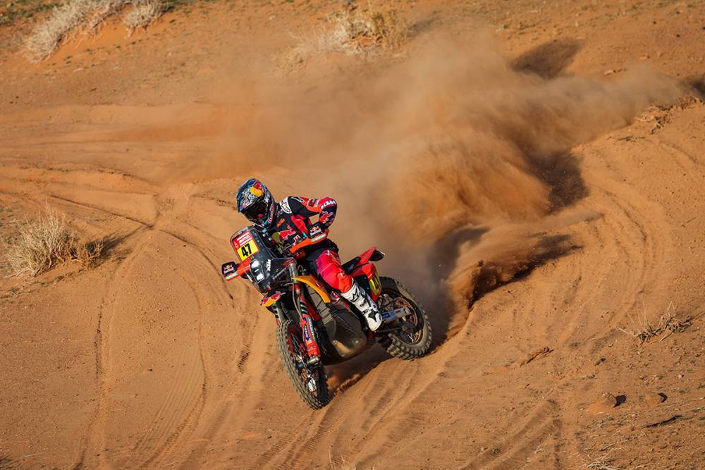 Declaran a Kevin Benavides ganador de la 3° etapa del Dakar tras sanciones por exceso de velocidad