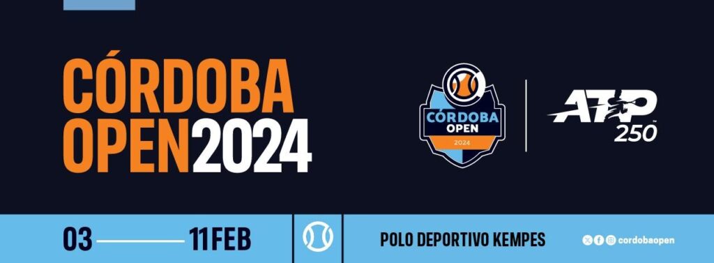 Comienza la venta de entradas para el Córdoba Open 2024