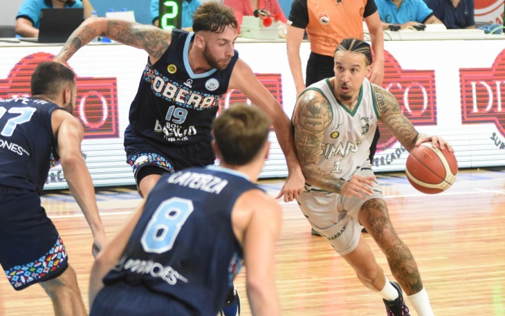 Contundente victoria de Oberá ante Gimnasia