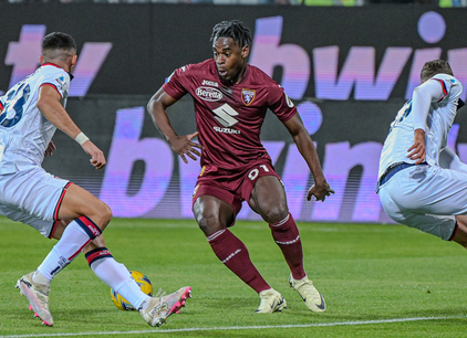 Torino venció a Cagliari y lo dejó a un paso de la zona de descenso