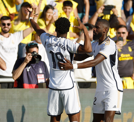 Real Madrid lo dio vuelta ante Las Palmas y ahora es líder en España
