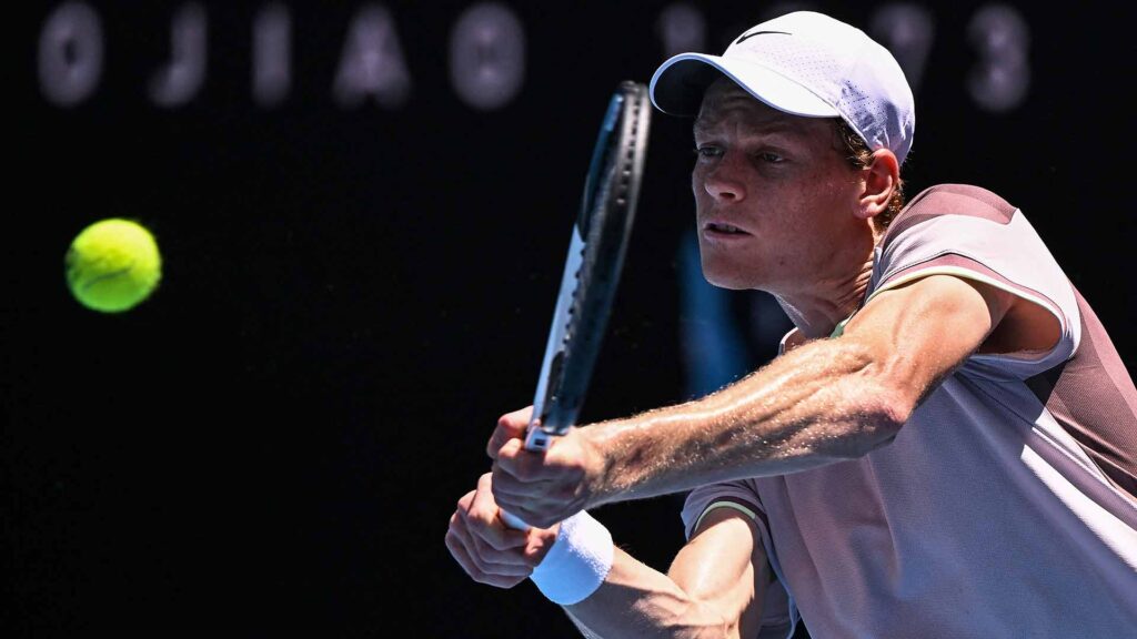 Sinner implacable ante De Jong