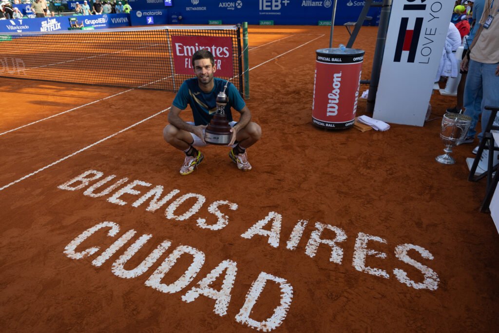 Facundo Díaz Acosta debuta en el ATP 500 de Río de Janeiro