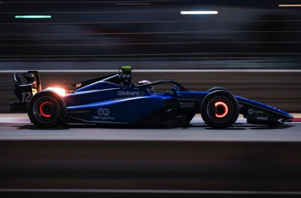 Franco Colapinto inicia su camino en la Fórmula 2 en Bahrein