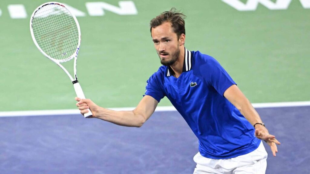 Medvedev doma a Rune en Indian Wells