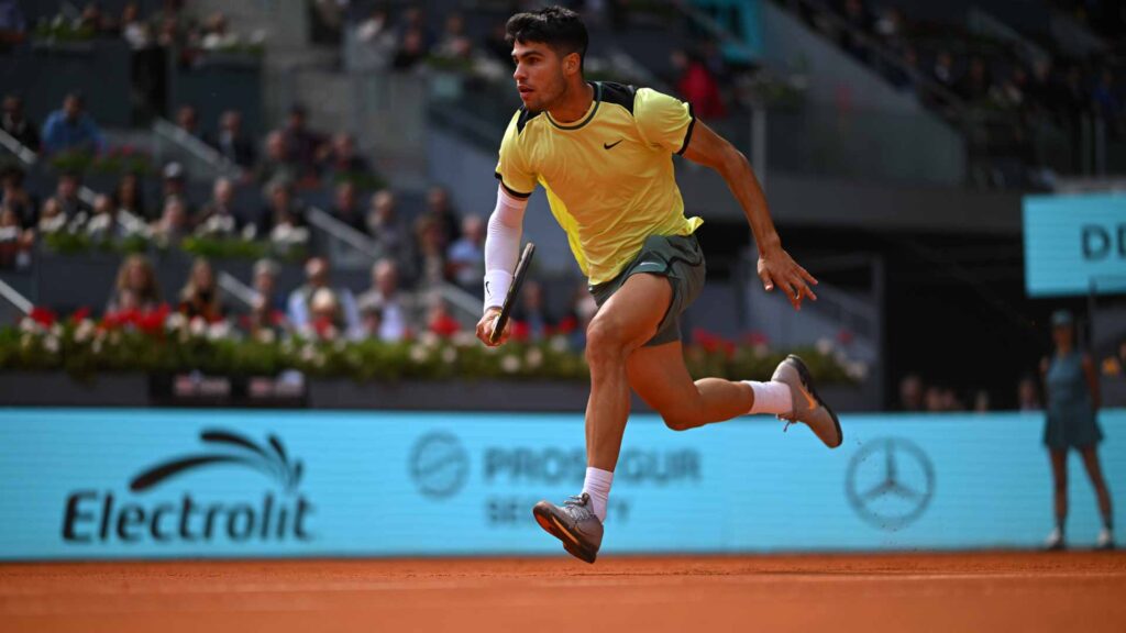 Alcaraz marca terreno ante Seyboth Wild en Madrid