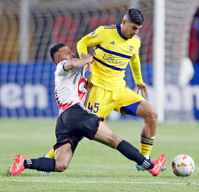Boca debutó con un empate en la Copa Sudamericana frente a Nacional de Potosi 