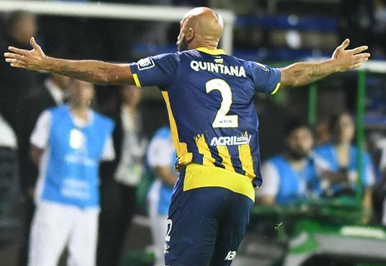 Rosario Central le ganó a Peñarol en su primer partido por la Copa Libertadores