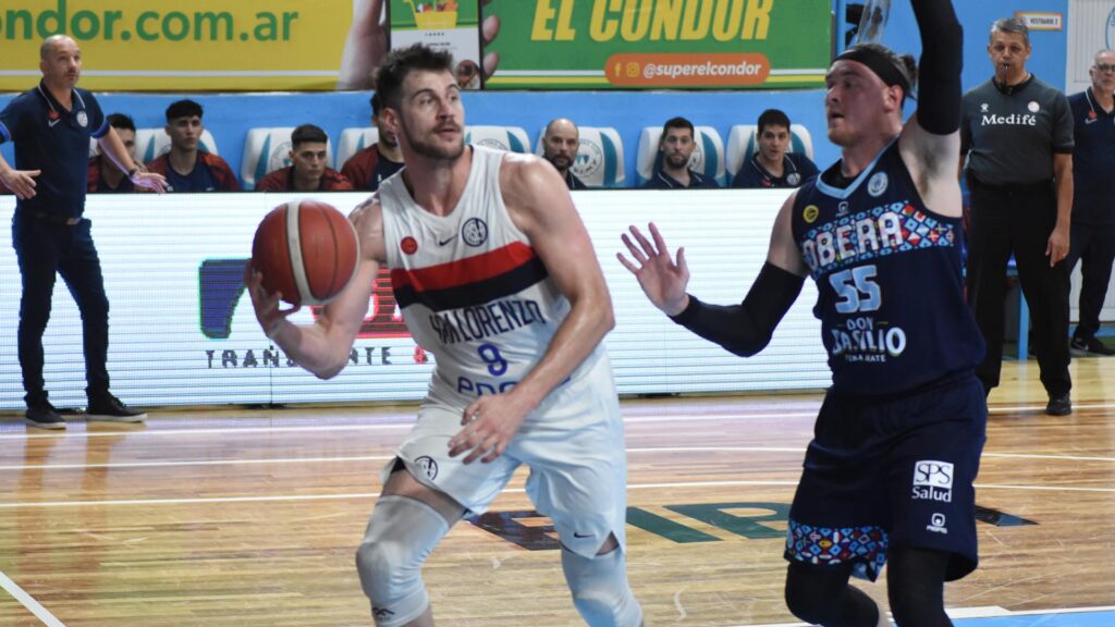 San Lorenzo se recuperó ante Oberá en Misiones