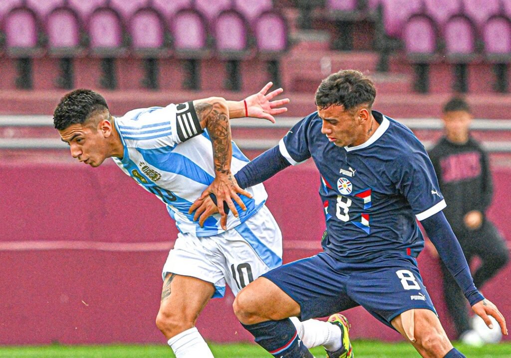 Doblete de Giuliano Simeone para el triunfo de la Selección Argentina Sub 23