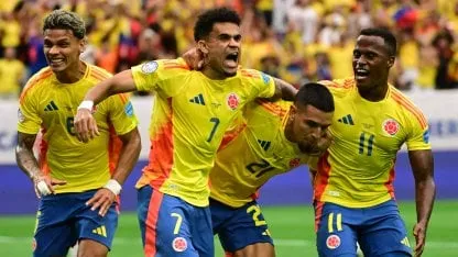 Colombia derrota a Paraguay en el inicio del Grupo D