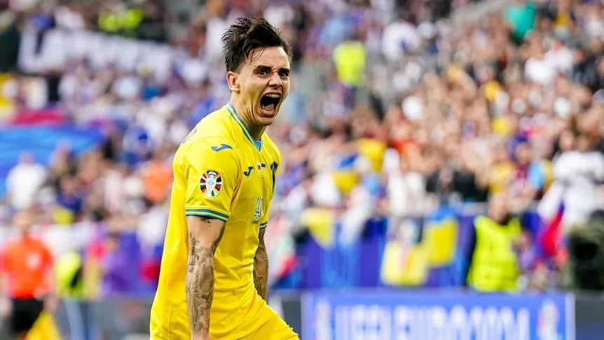 Ucrania se lo ganó a Eslovaquia en la Eurocopa 2024