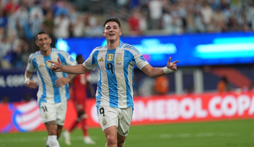 Argentina derrotó a Canadá y es finalista de la Copa América 2024 
