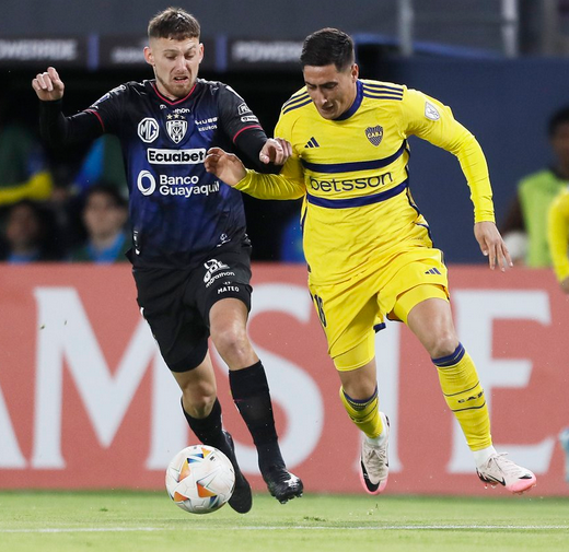 Boca empató contra Independiente del Valle en Ecuador 