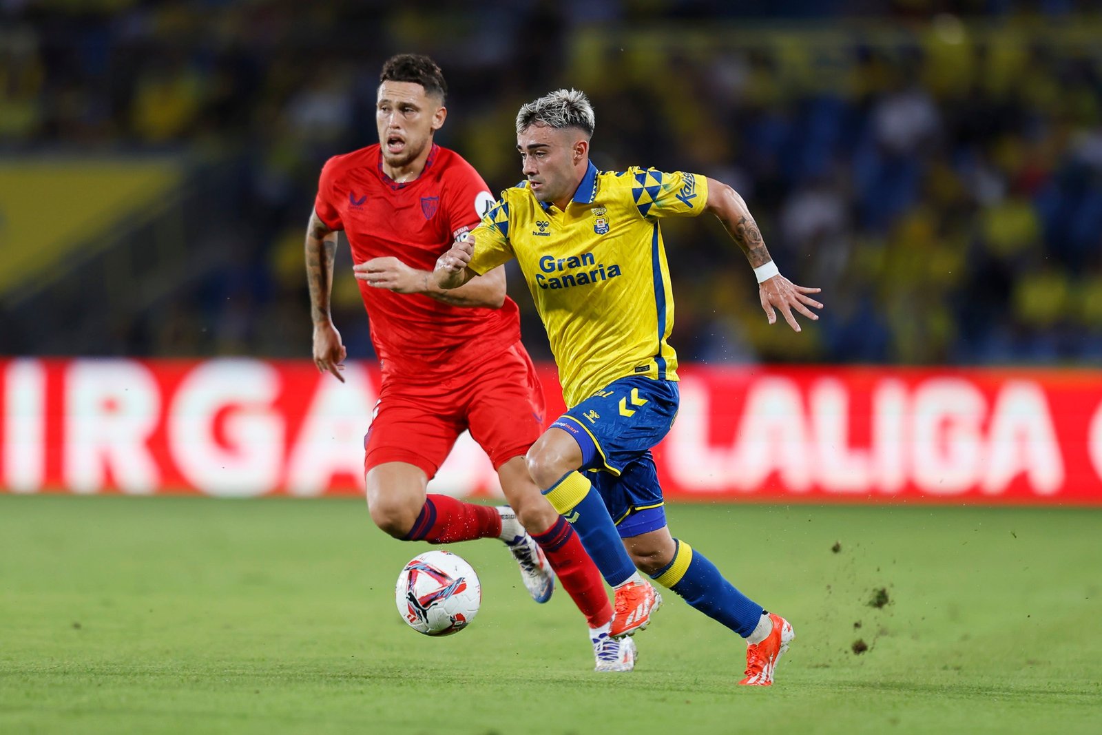 Las Palmas y Sevilla iniciaron la temporada 2024-2025 en LaLiga EA Sports con un empate en el Estadio de Gran Canaria (2-2)