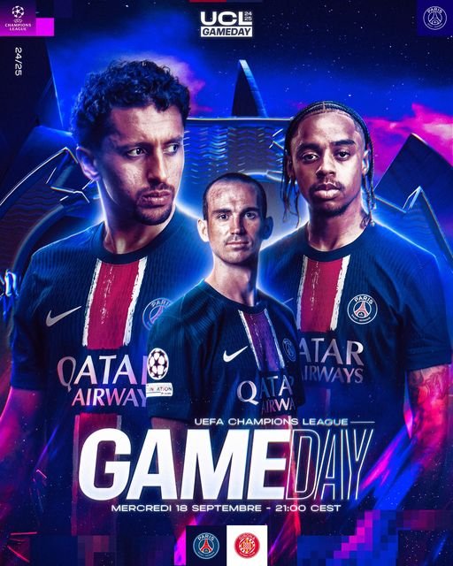 Previa: PSG vs Girona en la UEFA Champions League