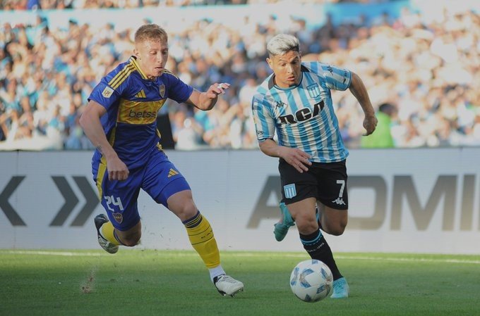 Racing venció a Boca 2-1 en un clásico vibrante