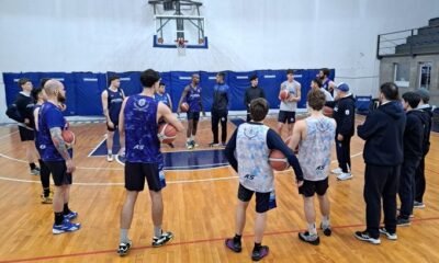 Preparación de Peñarol de Mar del Plata para la Liga Nacional de Básquet