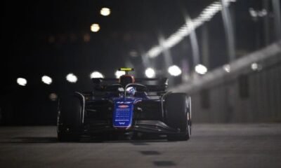 Colapinto se queda a milésimas de la Q3 en el GP de Singapur